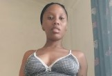 Imlive Ebony Cam Model in Bra