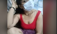 SlutRoulette South Asian Camgirl in Mask
